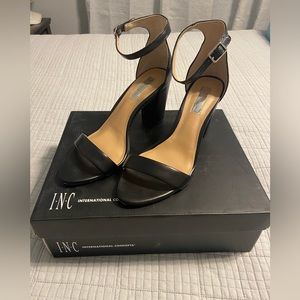 INC black heels